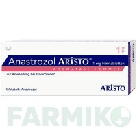 АНАСТРОЗОЛ (ANASTROZOL) 1 мг таблетки 100 шт - Анастрозол ARISTO PHARMA