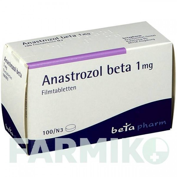 АНАСТРОЗОЛ (ANASTROZOL) 1 мг таблетки 100 шт - Анастрозол BETAPHARM