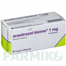 АНАСТРОЗОЛ (ANASTROZOL) 1 мг таблетки 100 шт - Анастрозол BIOMO PHARMA