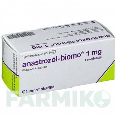 АНАСТРОЗОЛ (ANASTROZOL) 1 мг таблетки 120 шт - Анастрозол BIOMO PHARMA