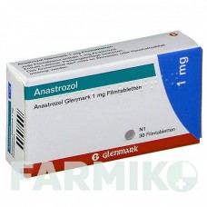 АНАСТРОЗОЛ (ANASTROZOL) 1 мг таблетки 30 шт - Анастрозол GLENMARK