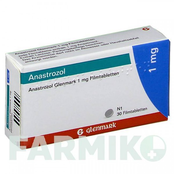 АНАСТРОЗОЛ (ANASTROZOL) 1 мг таблетки 30 шт - Анастрозол GLENMARK