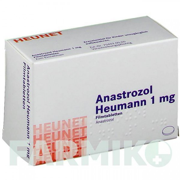 АНАСТРОЗОЛ (ANASTROZOL) 1 мг таблетки 60 шт - Анастрозол HEUNET PHARMA