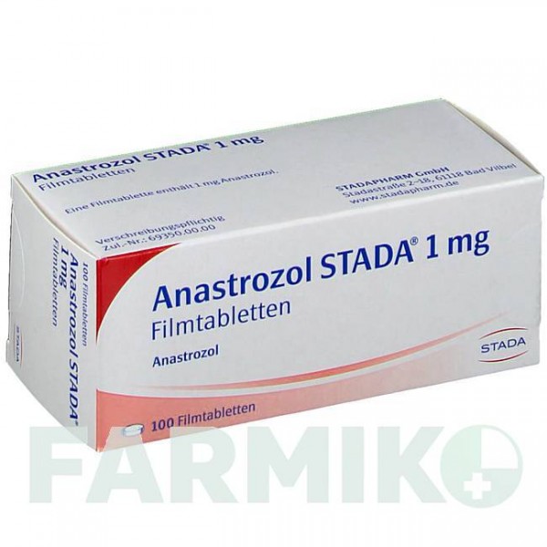 АНАСТРОЗОЛ (ANASTROZOL) 1 мг таблетки 100 шт - Анастрозол STADAPHARM