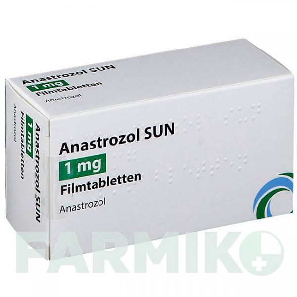 АНАСТРОЗОЛ (ANASTROZOL) 1 мг таблетки 30 шт - Анастрозол SUN PHARMACEUTICALS
