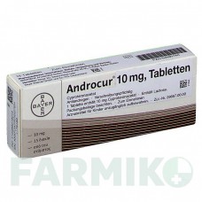 АНДРОКУР (ANDROCUR) 10 таблетки 15 шт - Ципротерон DOCPHARM