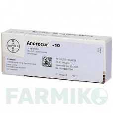 АНДРОКУР (ANDROCUR) 10 таблетки 15 шт - Ципротерон EMRA-MED