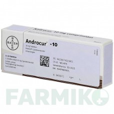 АНДРОКУР (ANDROCUR) 10 таблетки 45 шт - Ципротерон EMRA-MED