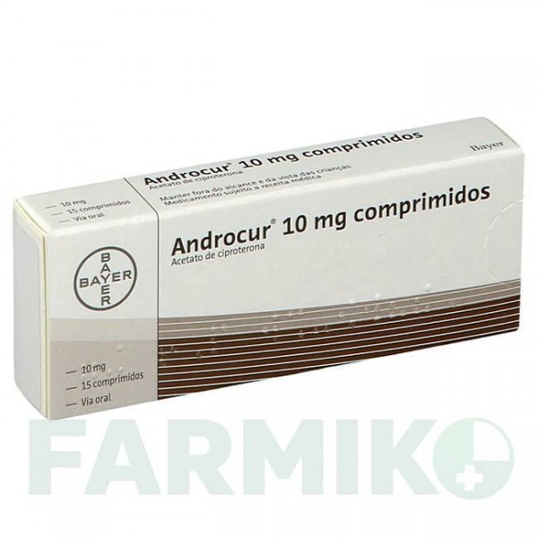 АНДРОКУР (ANDROCUR) 10 таблетки 15 шт - Ципротерон KOHLPHARMA