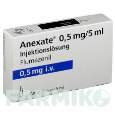 АНЕКСАТ (ANEXATE) 0,5 мг/5 мл розчин 5x5 мл - Флумазеніл CHEPLAPHARM