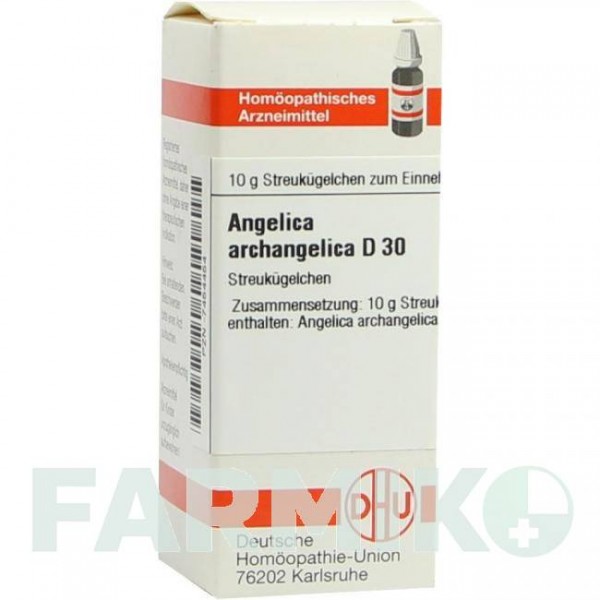 АНГЕЛИКА АРХАНГЕЛИКА (ANGELICA ARCHANGELICA) D 30 глобули 10 г - Гомеопатия DHU
