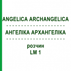 АНГЕЛИКА АРХАНГЕЛИКА (ANGELICA ARCHANGELICA) LM 1 раствор 10 мл - Гомеопатия ARCANA DR.SEWERIN