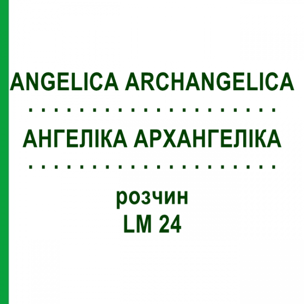 АНГЕЛІКА АРХАНГЕЛІКА (ANGELICA ARCHANGELICA) LM 24 розчин 10 мл - Гомеопатія ARCANA DR.SEWERIN