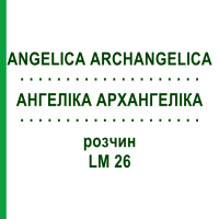 АНГЕЛИКА АРХАНГЕЛИКА (ANGELICA ARCHANGELICA) LM 26 раствор 10 мл - Гомеопатия ARCANA DR.SEWERIN