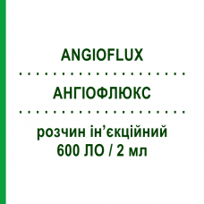АНГИОФЛЮКС (ANGIOFLUX) 600 ЛЕ/2 мл раствор инъекционный 10 шт 2 мл - Сулодексид AESCULAPIUS FARMACEUTICI