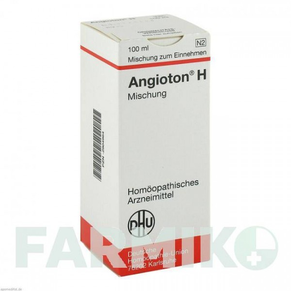 АНГИОТОН (ANGIOTON) смесь 100 мл - Гомеопатия DHU