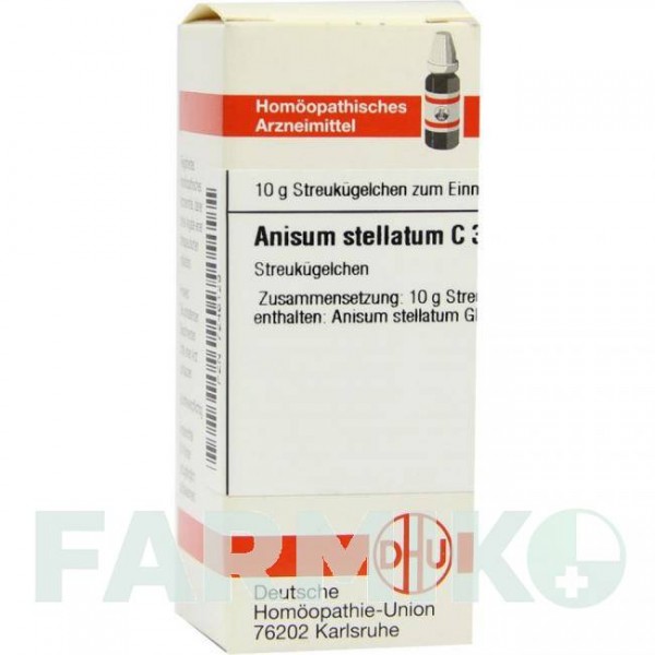 АНИСУМ СТЕЛЛАТУМ (ANISUM STELLATUM) C 30 глобули 10 г - Гомеопатия DHU