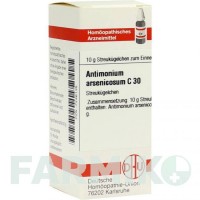 АНТИМОНІУМ АРСЕНІКОЗУМ (ANTIMONIUM ARSENICOSUM) C 30 глобули 10 г - Гомеопатія DHU
