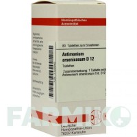 АНТИМОНІУМ АРСЕНІКОЗУМ (ANTIMONIUM ARSENICOSUM) D 12 таблетки 80 шт - Гомеопатія DHU