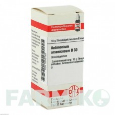 АНТИМОНИУМ АРСЕНИКОЗУМ (ANTIMONIUM ARSENICOSUM) D 30 глобули 10 г - Гомеопатия DHU