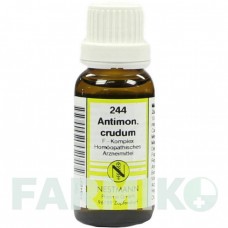 АНТИМОНИУМ КРУДУМ (ANTIMONIUM CRUDUM) раствор 20 мл - Гомеопатия NESTMANN PHARMA