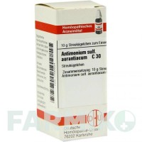 АНТИМОНІУМ СУЛЬФУРАТУМ (ANTIMONIUM SULFURATUM) C 30 глобули 10 г - Гомеопатія DHU