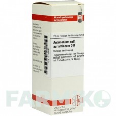АНТИМОНИУМ СУЛЬФУРАТУМ (ANTIMONIUM SULFURATUM) D 8 раствор 20 мл - Гомеопатия DHU