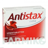 АНТИСТАКС (ANTISTAX) таблетки 60 шт - Листя виноградної лози A.NATTERMANN & CIE