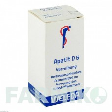 АПАТИТ (APATIT) D 6 тритурация 20 г - Гомеопатия WELEDA