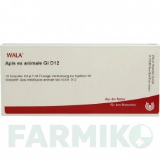 АПИС (APIS) D 12 ампулы 10x1 мл - Гомеопатия WALA HEILMITTEL