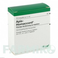АПИС ХОМАККОРД (APIS HOMACCORD) ампулы 10 шт - Гомеопатия BIOLOGISCHE HEILMITTEL HEEL