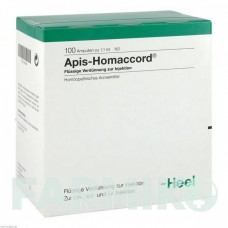 АПИС ХОМАККОРД (APIS HOMACCORD) ампулы 100 шт - Гомеопатия BIOLOGISCHE HEILMITTEL HEEL