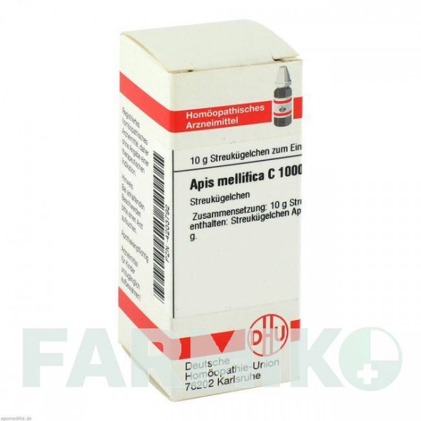 АПИС МЕЛЛИФИКА (APIS MELLIFICA) C 1000 глобули 10 г - Гомеопатия DHU