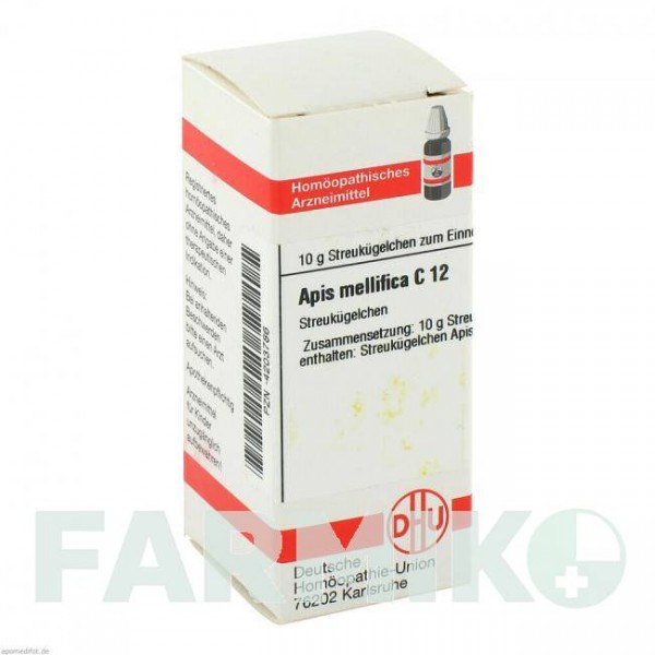АПИС МЕЛЛИФИКА (APIS MELLIFICA) C 12 глобули 10 г - Гомеопатия DHU