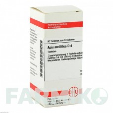 АПИС МЕЛЛИФИКА (APIS MELLIFICA) D 4 таблетки 80 шт - Гомеопатия DHU