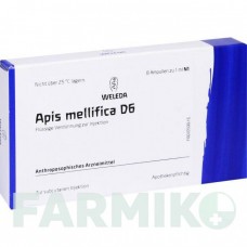 АПИС МЕЛЛИФИКА (APIS MELLIFICA) D 6 ампулы 8 шт - Гомеопатия WELEDA