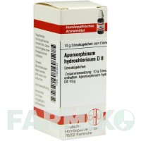 АПОМОРФІНУМ ГІДРОХЛОРИКУМ (APOMORPHINUM HYDROCHLORICUM) D 8 глобули 10 г - Гомеопатія DHU