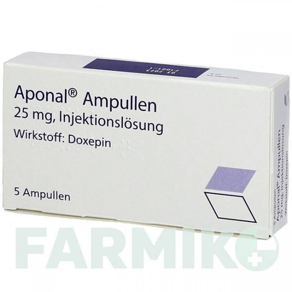 АПОНАЛ (APONAL) розчин 5x2 мл - Доксепін CHEPLAPHARM
