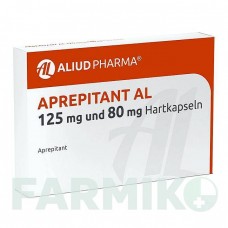 АПРЕПИТАНТ (APREPITANT) 125 мг 80 мг капсулы 3 шт - Апрепитант ALIUD PHARMA