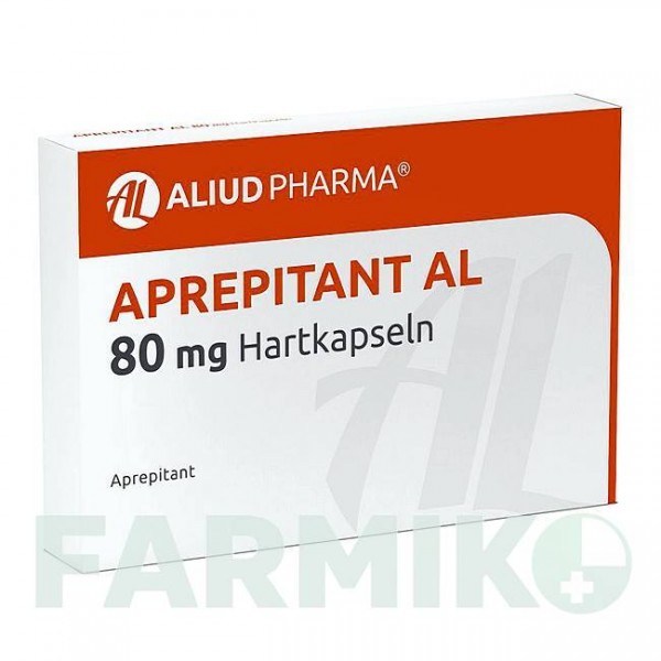 АПРЕПИТАНТ (APREPITANT) 80 мг капсулы 2 шт - Апрепитант ALIUD PHARMA