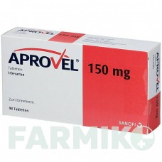АПРОВЕЛЬ (APROVEL) 150 мг таблетки 98 шт - Ирбесартан ABACUS MEDICINE