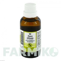 АКВА СИЛІКАТА (AQUA SILICATA) розчин 50 мл - Гомеопатія NESTMANN PHARMA