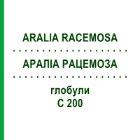 АРАЛИА РАЦЕМОЗА (ARALIA RACEMOSA) C 200 глобули 10 г - Гомеопатия DHU