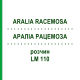 АРАЛИА РАЦЕМОЗА (ARALIA RACEMOSA) LM 110 раствор 10 мл - Гомеопатия ARCANA DR.SEWERIN
