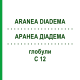 АРАНЕА ДІАДЕМА (ARANEA DIADEMA) C 12 глобули 1,5 г - Гомеопатія GUDJONS