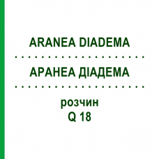 АРАНЕА ДІАДЕМА (ARANEA DIADEMA) Q 18 розчин 15 мл - Гомеопатія GUDJONS
