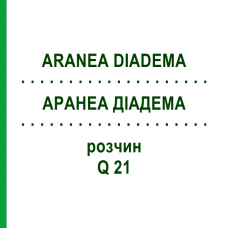 АРАНЕА ДІАДЕМА (ARANEA DIADEMA) Q 21 розчин 15 мл - Гомеопатія GUDJONS