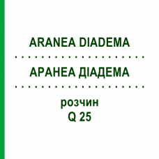 АРАНЕА ДІАДЕМА (ARANEA DIADEMA) Q 25 розчин 15 мл - Гомеопатія GUDJONS