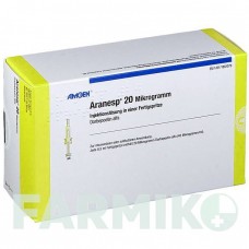 АРАНЕСП (ARANESP) 20 мкг шприци 4 шт - Дарбепоэтин альфа AMGEN