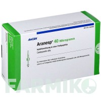 АРАНЕСП (ARANESP) 40 мкг шприци 4 шт - Дарбепоэтин альфа AMGEN